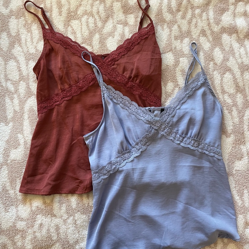 Silky Lace Tanks
